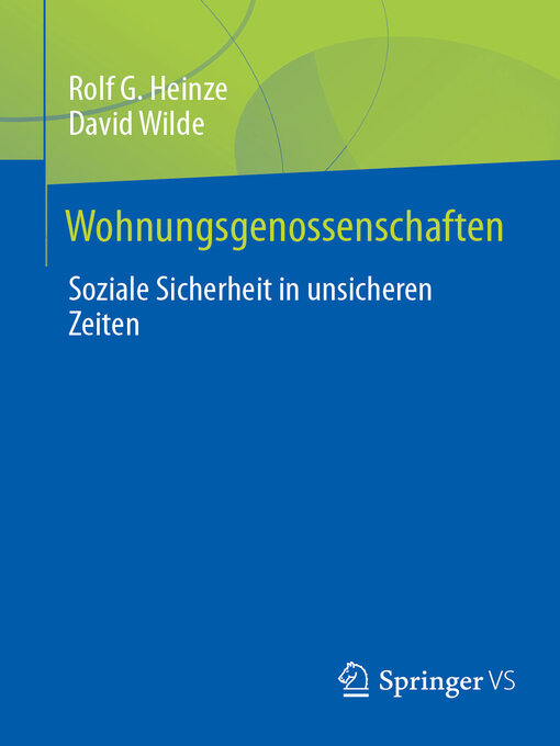 Title details for Wohnungsgenossenschaften by Rolf G. Heinze - Available